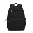 Miss Lulu London BPK2606 - KONO Stylischer Einfarbiger Freizeitrucksack  Schule és Wochenendausflüge  Mehreren táska - fekete