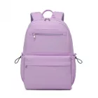 Miss Lulu London BPK2606 - KONO Stylischer Einfarbiger Freizeitrucksack  Schule és Wochenendausflüge  Mehreren táska - Lila