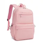 Miss Lulu London BPK2606 - KONO Stylischer Einfarbiger Freizeitrucksack  Schule és Wochenendausflüge  Mehreren táska - rózsaszín