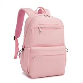   Miss Lulu London BPK2606 - KONO Stylischer Einfarbiger Freizeitrucksack  Schule és Wochenendausflüge  Mehreren táska - rózsaszín