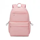 Miss Lulu London BPK2606 - KONO Stylischer Einfarbiger Freizeitrucksack  Schule és Wochenendausflüge  Mehreren táska - rózsaszín