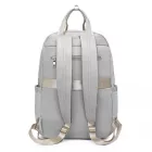 Miss Lulu London BPM2439 - Miss Lulu Vielseitiger stylischer hátizsák  Laptop-rekesz és Trolleybändern - szürke