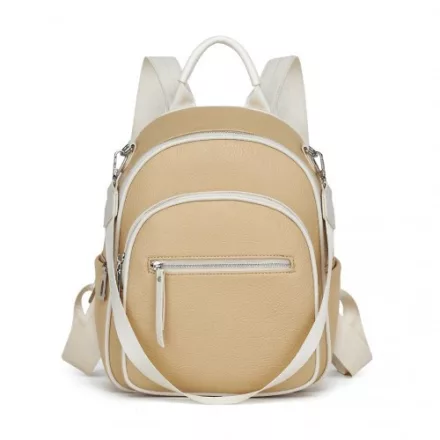Miss Lulu London BPM2453 - Miss Lulu Umwandelbare Quertasche  -bőr - Leichter Diebstahlsicherer Tagesrucksack  mehreren táska - sárga