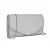 Miss Lulu London CLM2459 - Miss Lulu Női-Glitzer-Enveloppe-Táska Clutch  V-Metallbesatz és abnehmbarer Kettenriemen - ezüst