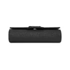 Miss Lulu London CLM2461 - Miss Lulu Glitzer Abendclutch  Kristallverzierung és abnehmbarer Kettenriemen - Elegane Quertasche vagy táska - fekete