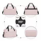 Miss Lulu London E1960M - Kono könnyű Mehrzweck Unisex férfi női Sport Duffel-utazótáska - rózsaszín