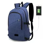 Miss Lulu London E6715 - Kono Business Laptop hátizsák  USB-Ladeanschluss - Navy kék