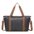 Miss Lulu London EA2402 - Kono multifunkciós Groß Fassungsvermögen Leichtes Súly Wasserabweisend Reisen és Fitnessstudio Seesack  Nass- és Trockentrennfach - szürke és barna