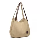 Miss Lulu London EB2040L - Kono  váll-bevásárlótáska - Khaki