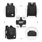 Miss Lulu London EB2211 - Kono alkalmi Daypack  Leichter hátizsák  utazótáska  - Volles fekete
