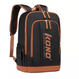   Miss Lulu London EB2325 - Kono Kontrastreiche Farben vízállóság Lässig hátizsák  Laptop-Fach - fekete