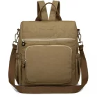 Miss Lulu London EH2107 - Kono Mehrweg Diebstahlschutz vízállóság hátizsák válltáska táska - Khaki