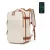 Miss Lulu London EQ2344 - Kono multifunkciós lélegző Reise-hátizsák  USB-Ladeanschluss  és separatem Schuhfach - bézs és barna