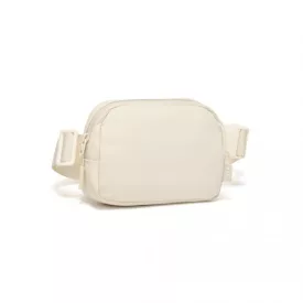   Miss Lulu London EQ2345 - Kono Schlank és elegáns Minimalistisch klasszikus vízállóság Hüfttasche - bézs