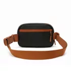 Miss Lulu London EQ2345 - Kono Schlank és elegáns Minimalistisch klasszikus vízállóság Hüfttasche - fekete és barna