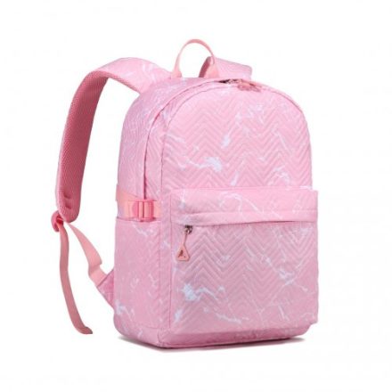 Miss Lulu London EQ2361 - Kono Wasserabweisend hátizsák sicherem Laptop-Fach rózsaszín