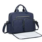 Miss Lulu London EQ2411 - Kono Vielseitig pelenkázótáska  Wickelauflage  Eingebauter Wickelauflage Thermische Isolierung Wasserdichtes Design - Marineblau