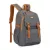 Miss Lulu London EQ2416 - Kono PVC- Urban Wasserabweisend hátizsák  Reflektierenden Sicherheitsgurten és Mehrkammern-Design - szürke és barna