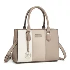 Miss Lulu London HBM2463 - MISS LULU -bőr-válltáska táska  dreifarbigen Nähten - Stylische tägliche Táska  verstellbarem vállpánt - Khaki