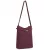 Miss Lulu London HBM2508 - Miss Lulu Minimalista vertikale válltáska táska  verstellbarem vállpánt és magnetischem záródás - Burgund