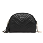 Miss Lulu London LB2236 - Miss Lulu Trendy Quaste táska-Táska - fekete
