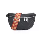 Miss Lulu London LB2307 - Miss Lulu széles vállpánt Gürteltasche Leichtes Súly állítható Gürteltasche - fekete