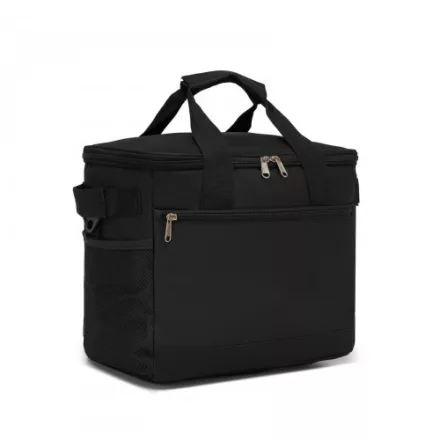 Miss Lulu London LBK2535S - Kono apró tragbare Lunchtasche  20 L és verbesserter Isolierung - kompakt & praktisch  Reisen és Pendelverkehr - fekete