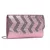 Miss Lulu London LP2311 - Miss Lulu Wunderschön Pailletten Abend Táska Clutch táska Lánc válltáska táska - rózsaszín
