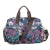 Miss Lulu London MSK2436F - Kono nagy Kapazität utazótáska  mehreren zippesverschlusstaschen és Blumendruck Perfekt  den täglichen Gebrauch - Marineblau