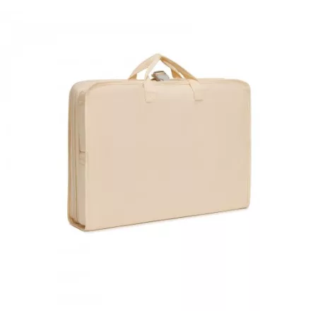 Miss Lulu London POK2523 - Kono 6-in-1 Hänge-Reiseorganizer-Táska, Tragbares faltbares Packwürfel-szett  gurulós táska-Einschub - bézs