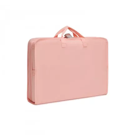Miss Lulu London POK2523 - Kono 6-in-1 Hänge-Reiseorganizer-Táska, Tragbares faltbares Packwürfel-szett  gurulós táska-Einschub - rózsaszín