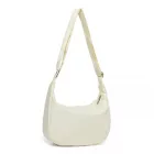 Miss Lulu London S2314 - Wasserfest Tragbar Halbmond váll Cross Body Táska - bézs