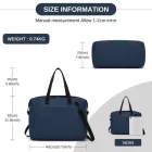 Miss Lulu London TVK2522 - Kono 40×30×20cm Kabinengepäck-utazótáska - Vielseitige válltáska táska  Reisen, Fitness, Geschäft & Alltag - Marineblau