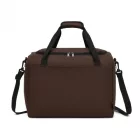 Miss Lulu London TVK2526 - Kono Geräumige, airline-taugliche Kabinen-utazótáska (40 × 30 × 20 cm) - Weekender  U-cipzár-Öffnung - barna