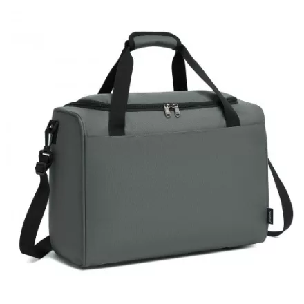 Miss Lulu London TVK2526 - Kono Geräumige, airline-taugliche Kabinen-utazótáska (40 × 30 × 20 cm) - Weekender  U-cipzár-Öffnung - szürke