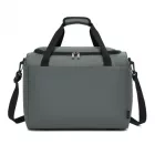 Miss Lulu London TVK2526 - Kono Geräumige, airline-taugliche Kabinen-utazótáska (40 × 30 × 20 cm) - Weekender  U-cipzár-Öffnung - szürke