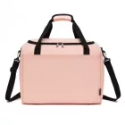 Miss Lulu London TVK2526 - Kono Geräumige, airline-taugliche Kabinen-utazótáska (40 × 30 × 20 cm) - Weekender  U-cipzár-Öffnung - rózsaszín