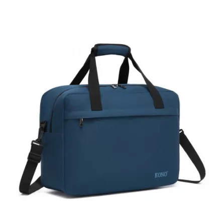 Miss Lulu London TVK2560 - Kono utazótáska  großer Kapazität 40×30×20 cm-Airline-approved Unterseat Kabinentasche, perfekt  Fitness, Reisen és Wochenendausflüge - Marineblau