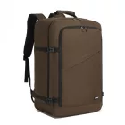 Miss Lulu London BPK2531L - Kono Multifunktionaler großer Geschäftsrucksack –   15,6-Zoll-Laptop, ideal  Arbeit, Reisen & tägliche Pendelwege - barna