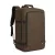 Miss Lulu London BPK2531L - Kono Multifunktionaler großer Geschäftsrucksack –   15,6-Zoll-Laptop, ideal  Arbeit, Reisen & tägliche Pendelwege - barna