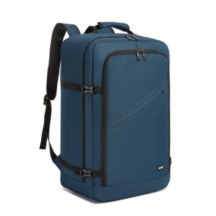 Miss Lulu London BPK2531L - Kono Multifunktionaler großer Geschäftsrucksack –   15,6-Zoll-Laptop, ideal  Arbeit, Reisen & tägliche Pendelwege - Marineblau