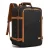 Miss Lulu London BPK2551 - Kono Flexibler Kabinen-hátizsák 30×20×40 –  15,6"-Laptop, bőrönd-Öffnung – perfekt  Urlaub, Geschäftsreisen & Pendeln – fekete/barna