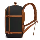 Miss Lulu London BPK2551 - Kono Flexibler Kabinen-hátizsák 30×20×40 –  15,6"-Laptop, bőrönd-Öffnung – perfekt  Urlaub, Geschäftsreisen & Pendeln – fekete/barna