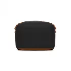 Miss Lulu London BPK2551 - Kono Flexibler Kabinen-hátizsák 30×20×40 –  15,6"-Laptop, bőrönd-Öffnung – perfekt  Urlaub, Geschäftsreisen & Pendeln – fekete/barna