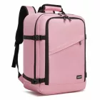 Miss Lulu London BPK2551 - Kono Flexibler Kabinen-hátizsák 30×20×40 –  15,6"-Laptop, bőrönd-Öffnung – perfekt  Urlaub, Geschäftsreisen & Pendeln – rózsaszín