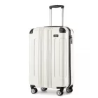 Miss Lulu London K1777-1L - Kono 19 Zoll ABS Leichtes Súly Kompakt Hartschale Kabinen-bőrönd Reise-kézipoggyász - bézs