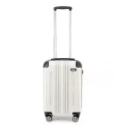 Miss Lulu London K1777-1L - Kono 19 Zoll ABS Leichtes Súly Kompakt Hartschale Kabinen-bőrönd Reise-kézipoggyász - bézs