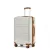 Miss Lulu London K1871-1L - Kono ABS 24 Zoll geformter horizontaler Design-bőrönd - Camouflage Creme és barna