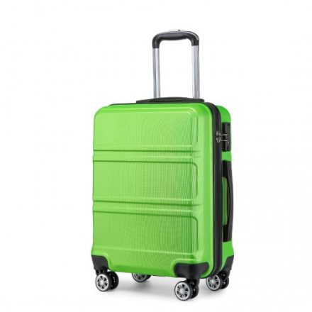 Miss Lulu London K1871-1L - Kono ABS 28 Zoll geformter horizontaler Design-bőrönd zöld