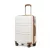 Miss Lulu London K1871-1L - Kono ABS 28 Zoll geformter horizontaler Design-bőrönd - Creme